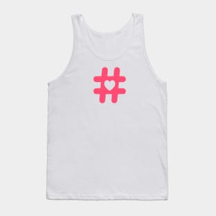 Hashtag Heart Tank Top